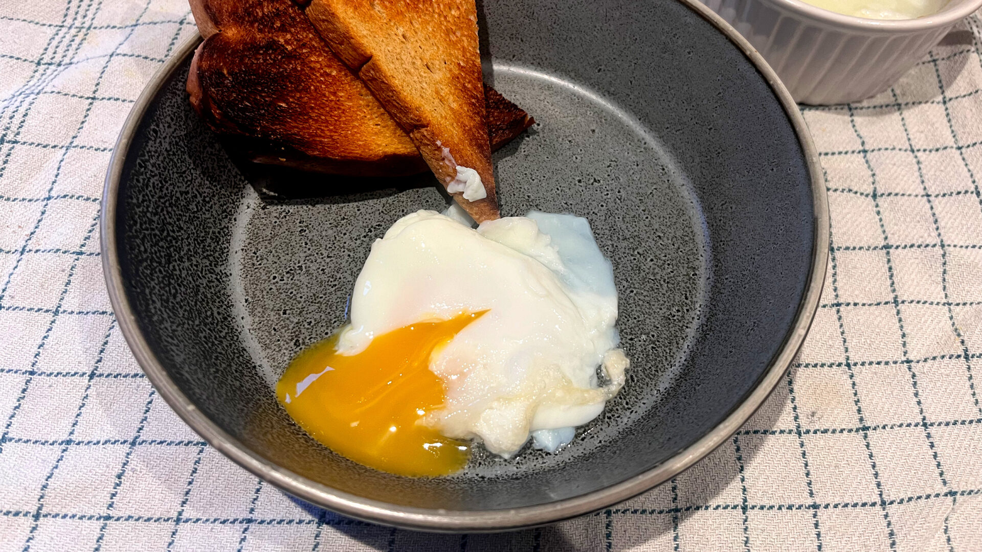 Pocheret æg i airfryer