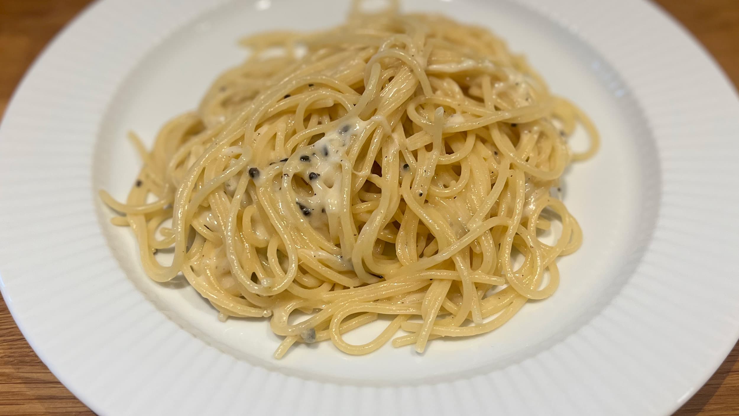 Spaghetti Cacio E Pepe