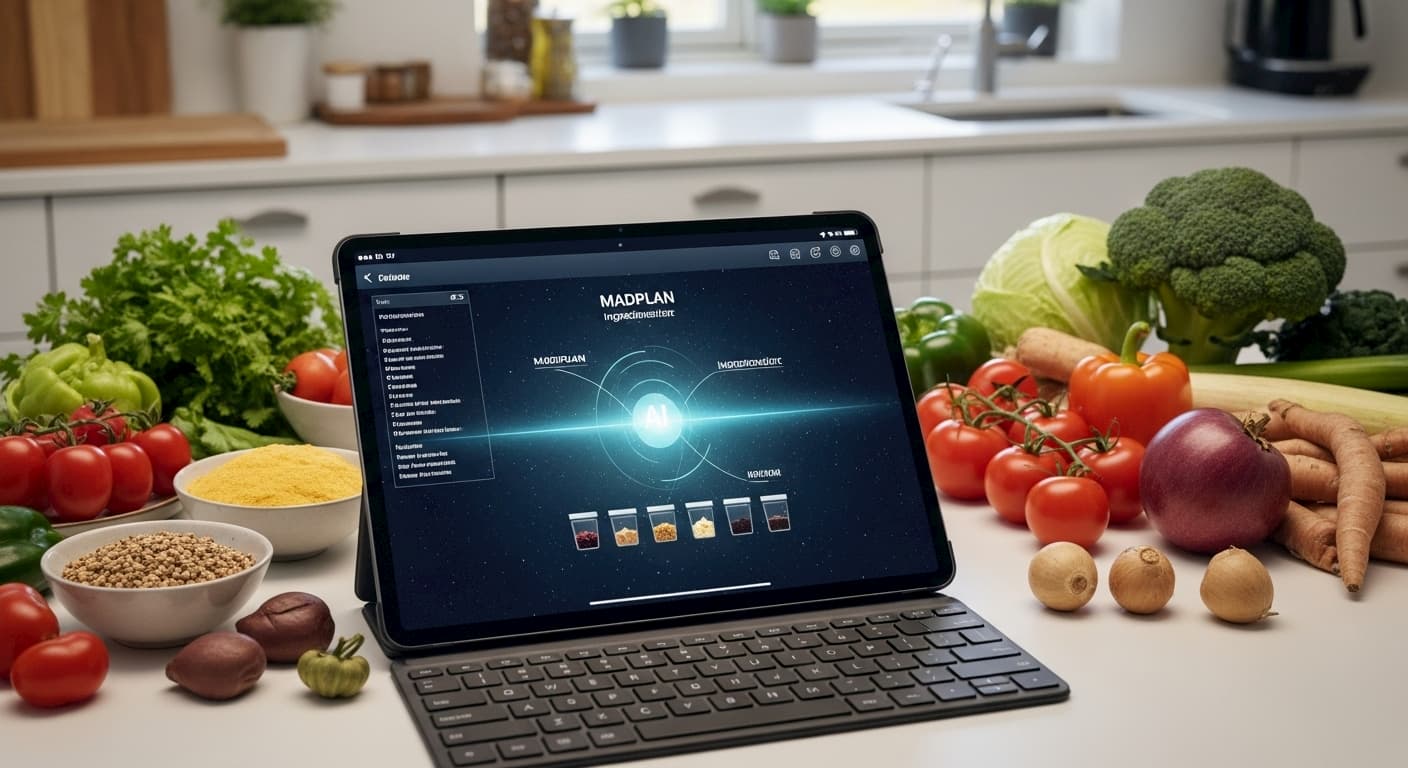 Gratis madplan på under 2 minutter