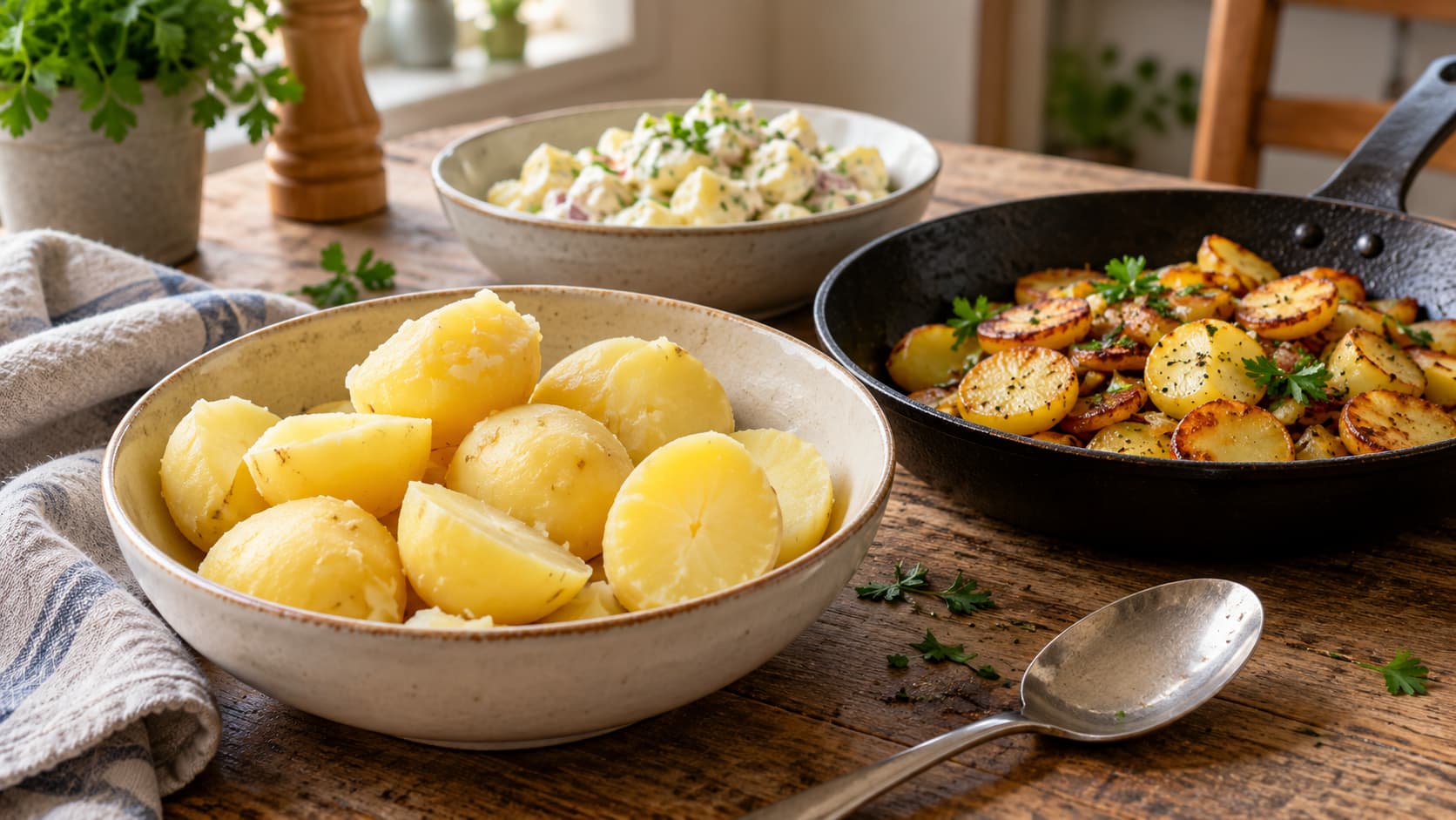 Rester af kogte kartofler – 7 nemme retter til dagen efter